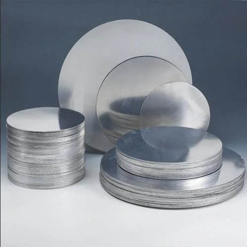 Round Shape Aluminum Sheet 6061 1mm Thickness Sublimation Disc Metal Insert