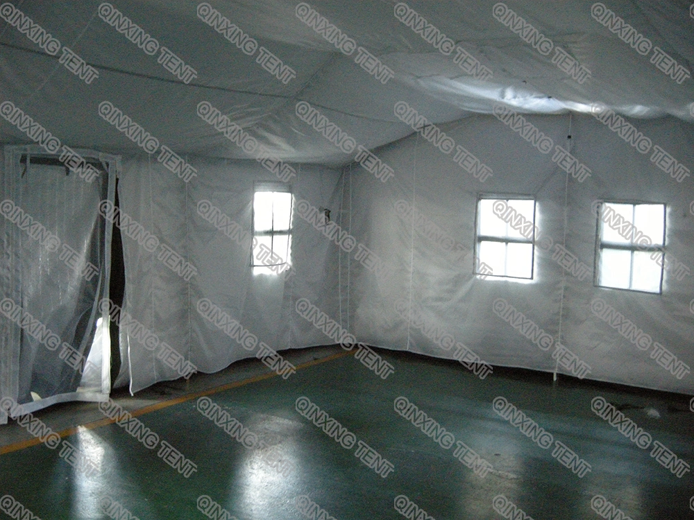 Foreign High Quality Waterproof Disaster Relief Canvas Wall Tent Cotton Heavy Duty Tents