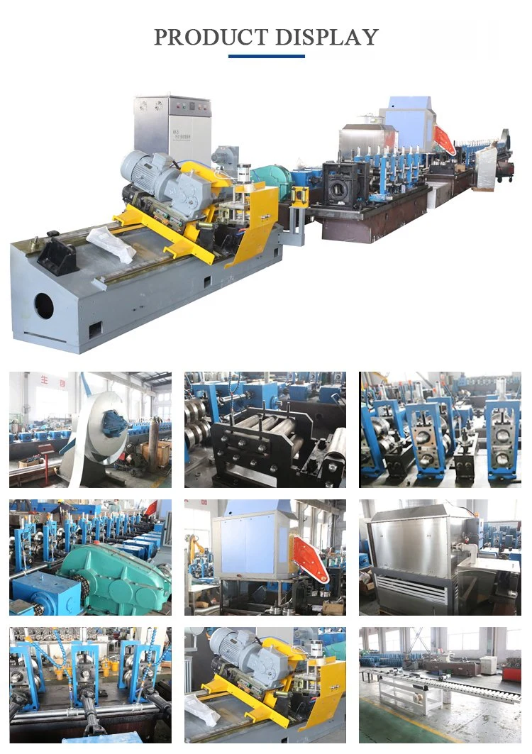 High Frequency Round Square Steel Tube Welded Pipe Manufacturing Making Machine