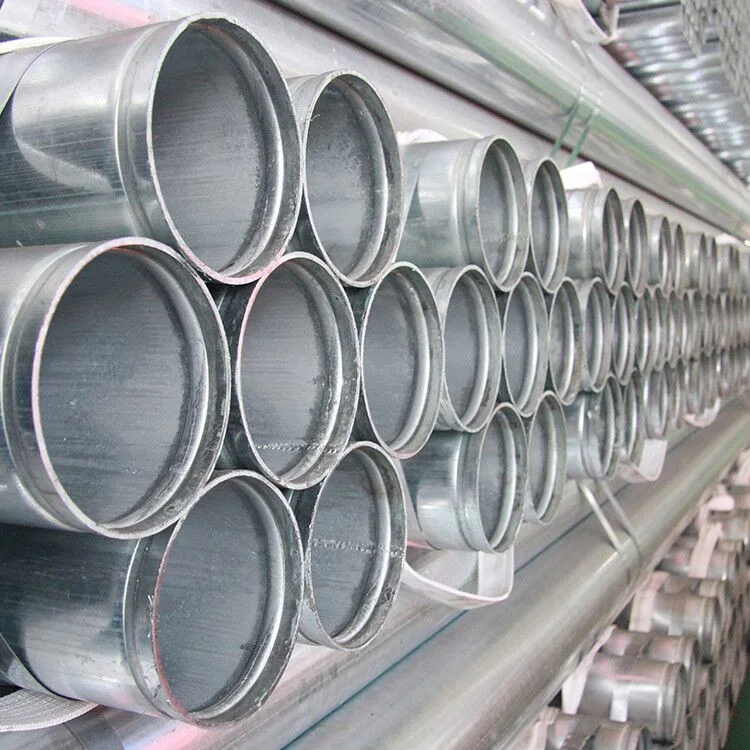 Welded Pre Galvanized Steel Hollow Pipe Round Shape Structural Steel Tube