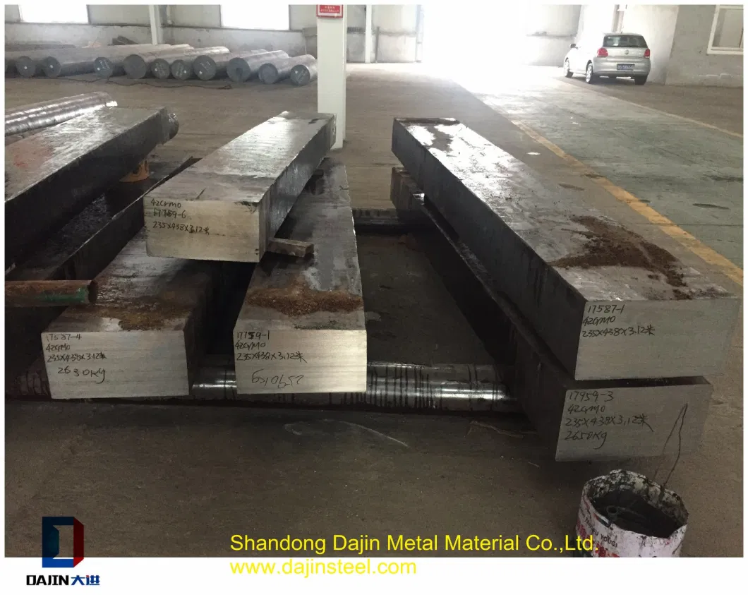 AISI 4140 4150 4130 Forging Block Forged Alloy Steel Bar