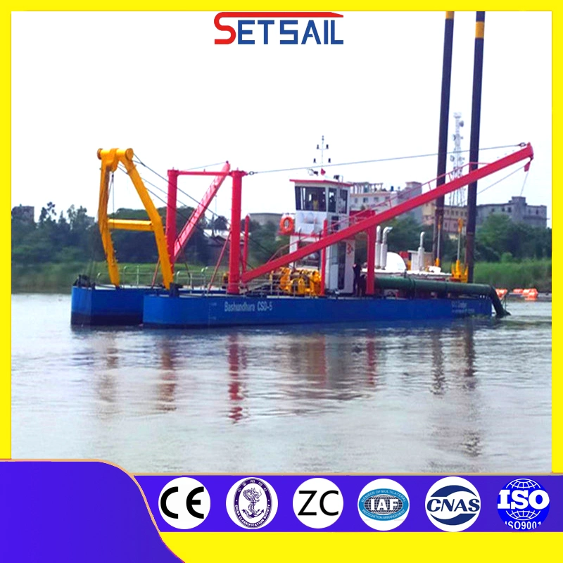 Marine Steel Plate 12 Inch Cutter Suction Mud Dredger