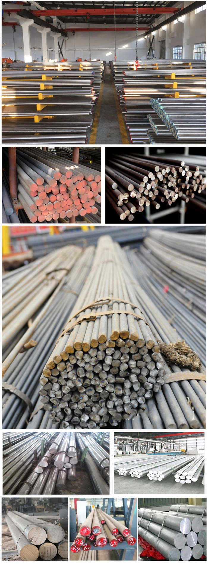 Die Steel Bar 100mm Hot Rolled 65mn Spring Steel Rod / Steel Bar