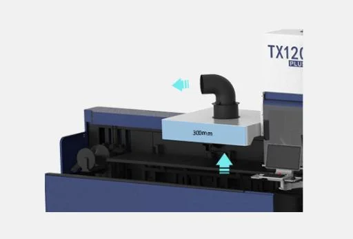 Round Pipe 20-350mm Metal Laser Cutting machine 3000W Raycus Power Source