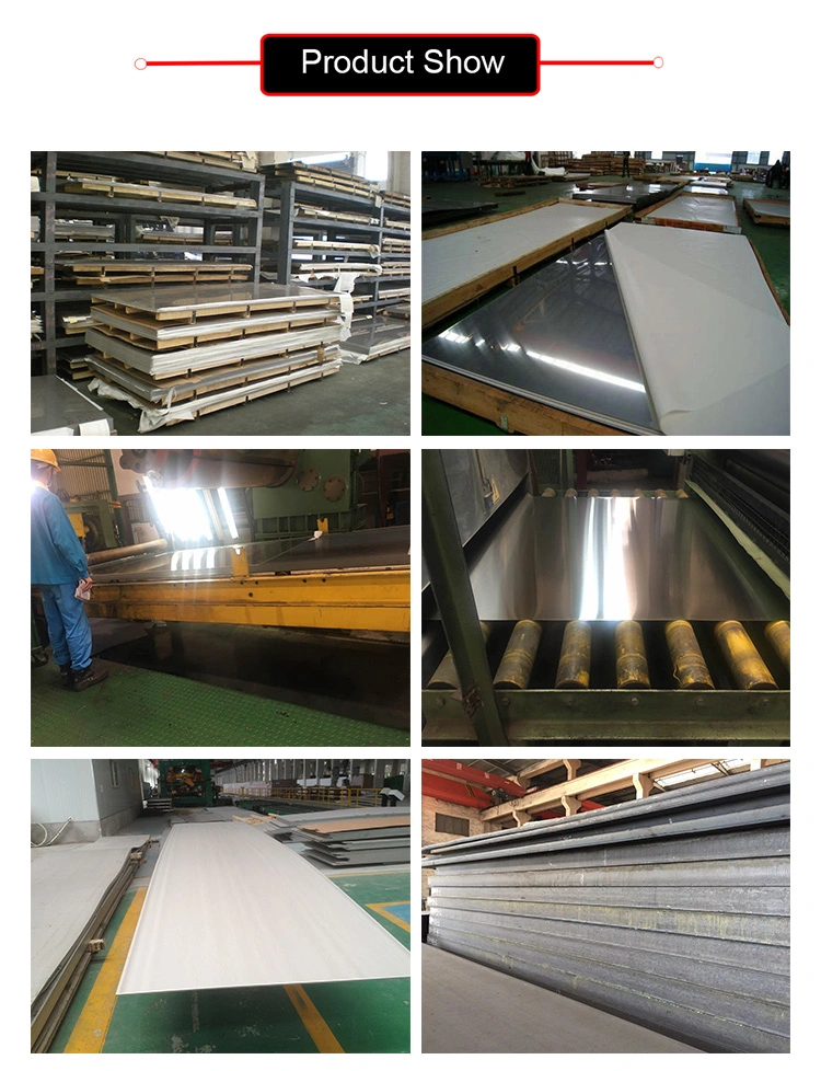 Manufacture 304 304L 304h 310S 316 316L 317L 321 Stainless Steel Plate/Sheet