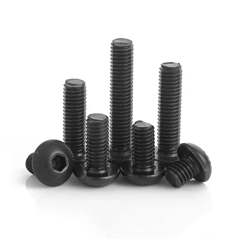 Hexagon Socket Head Half Round Head Bolts 12.9 Grade ANSI Standard