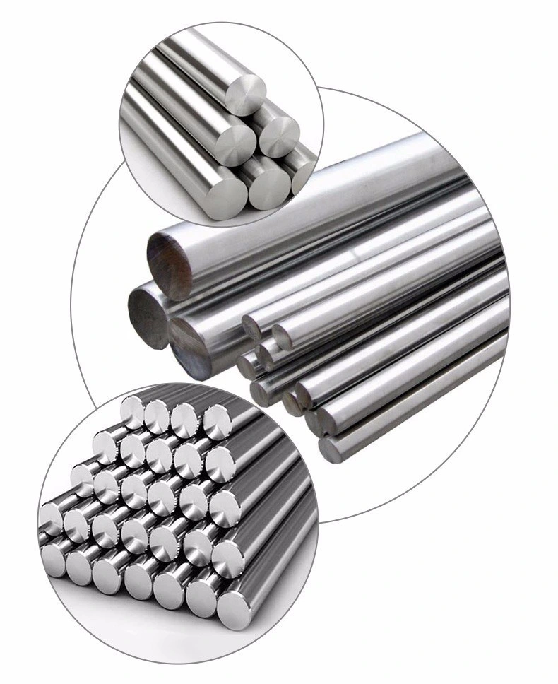 Round Steel Bi-Directional Hot Rolled Bright Rod Cold Drawn Stainless Steel Rod