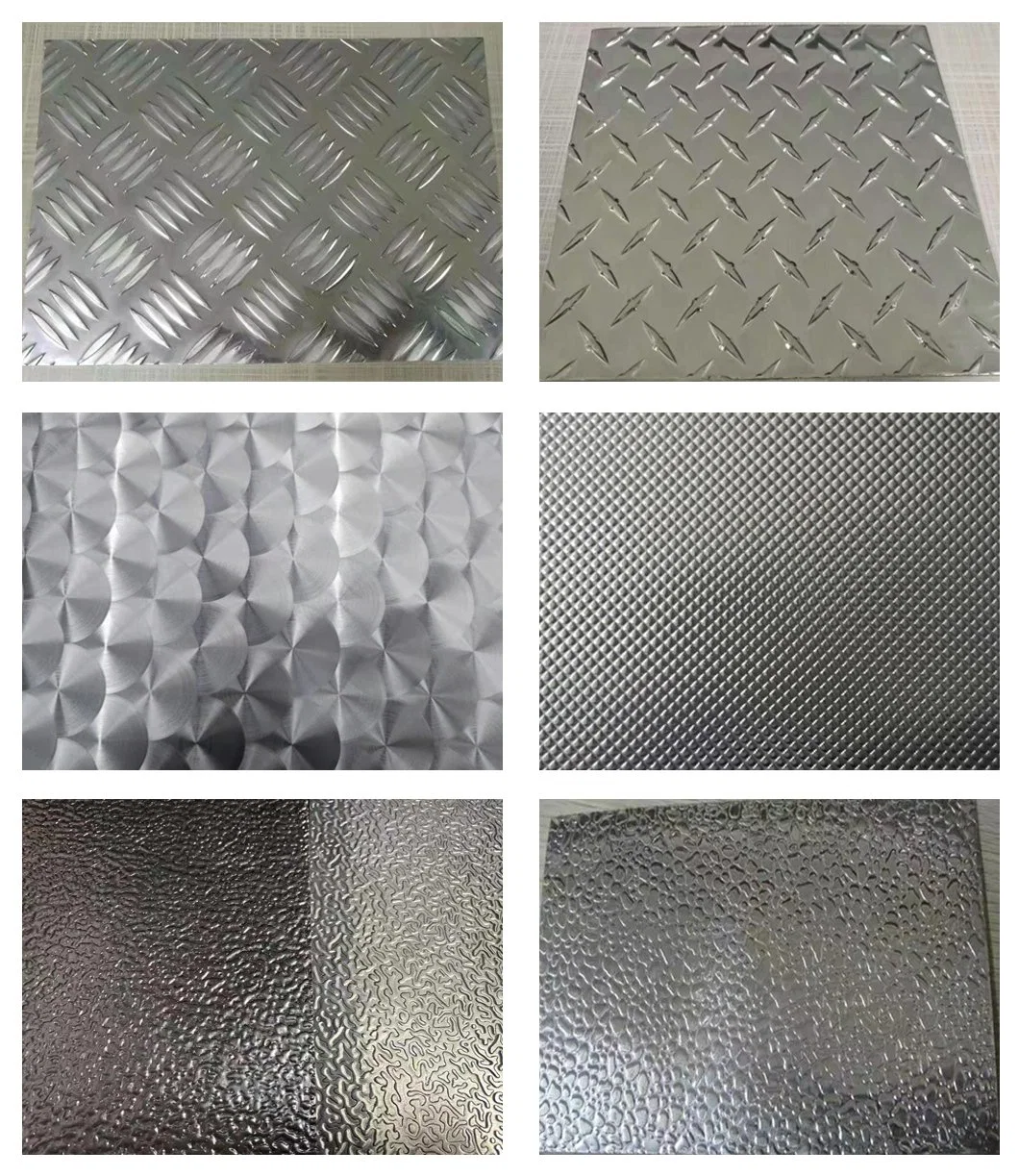 Q235 Astma36 Diamond Round Carbon Checkered Steel Plate
