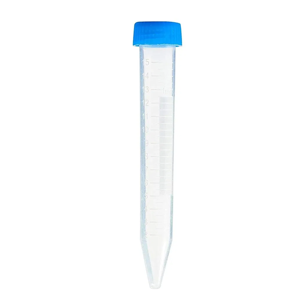 Medical Disposable Lab Conical Bottom 15ml Falcon Centrifuge Tube with CE ISO Certificate