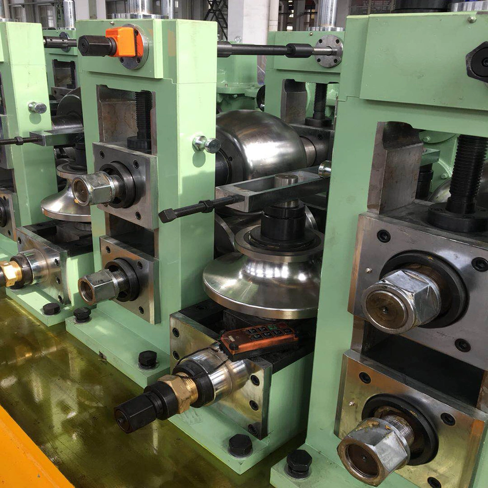 Round Square Pipe Straight Seam Welding Tube Mill Tube Production Line