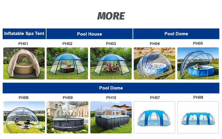 Starmatrix pH09 Pool Cover Dome Swimming Pool Dome Above Ground Pool Dome Cover