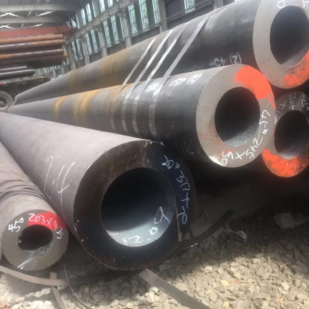 Pipe Suppliers Mild Steel Pipe SAE 1020 Seamless Steel Pipe AISI 1018 Seamless Carbon Steel Pipe Sizes Hollow Round Pipe / Tube