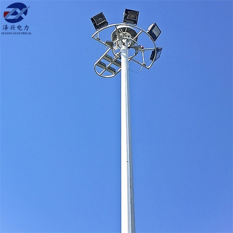 Single or Double Arm Galvanized Conical/Octagonal Aluminum/Stainless Steel/Metal Solar Road/Street Lighting Post /Light Poles with Factory Price