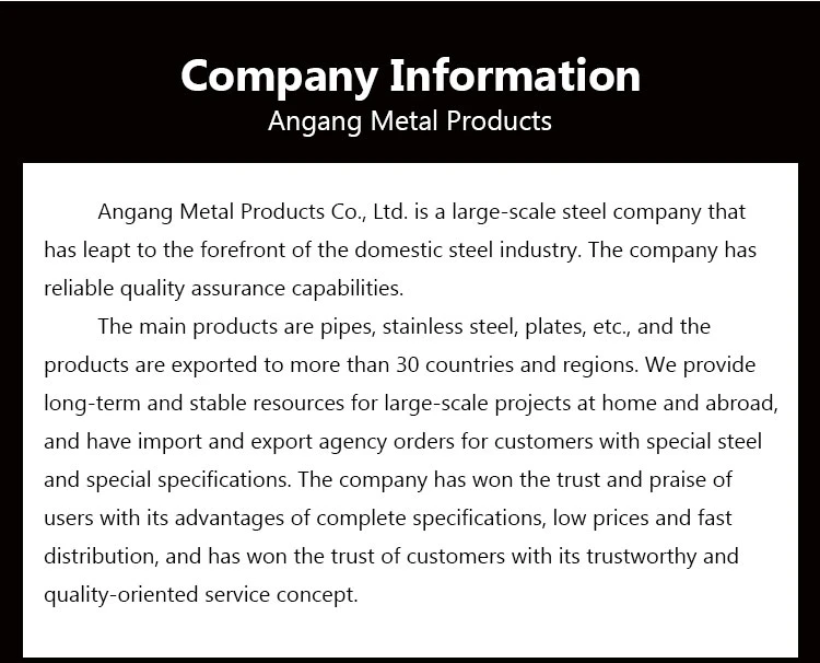 China Angang 410s 420j2 201j1 430 201j2 201j3 201j4 Stainless Steel Plate/Sheets