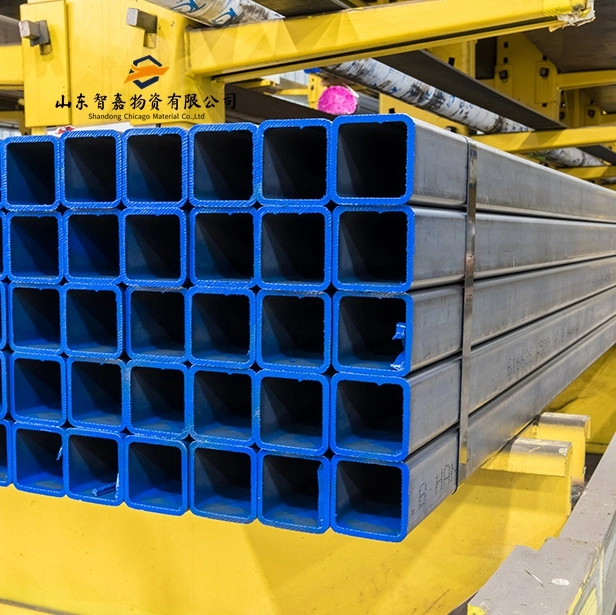 ASTM A106 Q235A ERW Black Square Pipe, Hollow Section Square Tube, Welded Square Tube