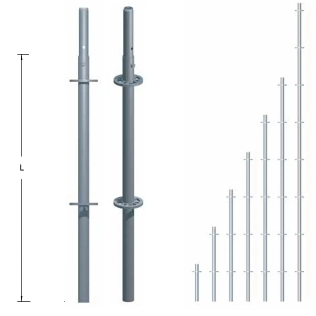 Galvanized Steel Ringlock Layher All Round System Scaffold with En12811 as/Nz 1576