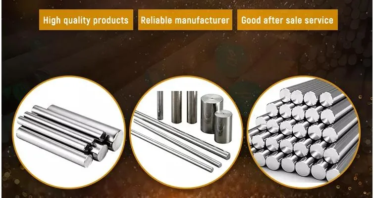 SS304/316/316 Inox Metal Iron Stainless Steel Solid Round Square Flat Rod Bar Supplier