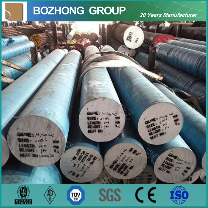 SAE 52100 Alloy Bearing Steel Round Bar with Forged Process