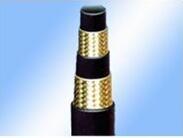 64mm Inner Diameter 4-Layer Steel Wire Wrapped Rubber Hose