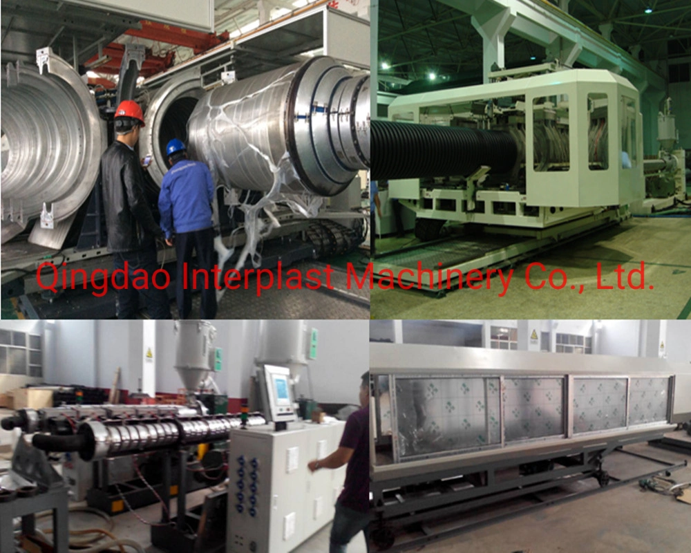 Plastic LDPE/HDPE/PVC/PP Single Wall Corrugated Drain Pipe/Tube Production Machine