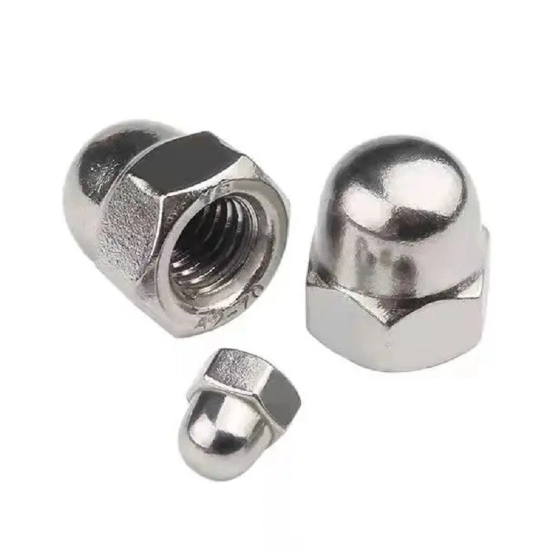 Cap Nut Stainless Steel Nuts Half Round Nut