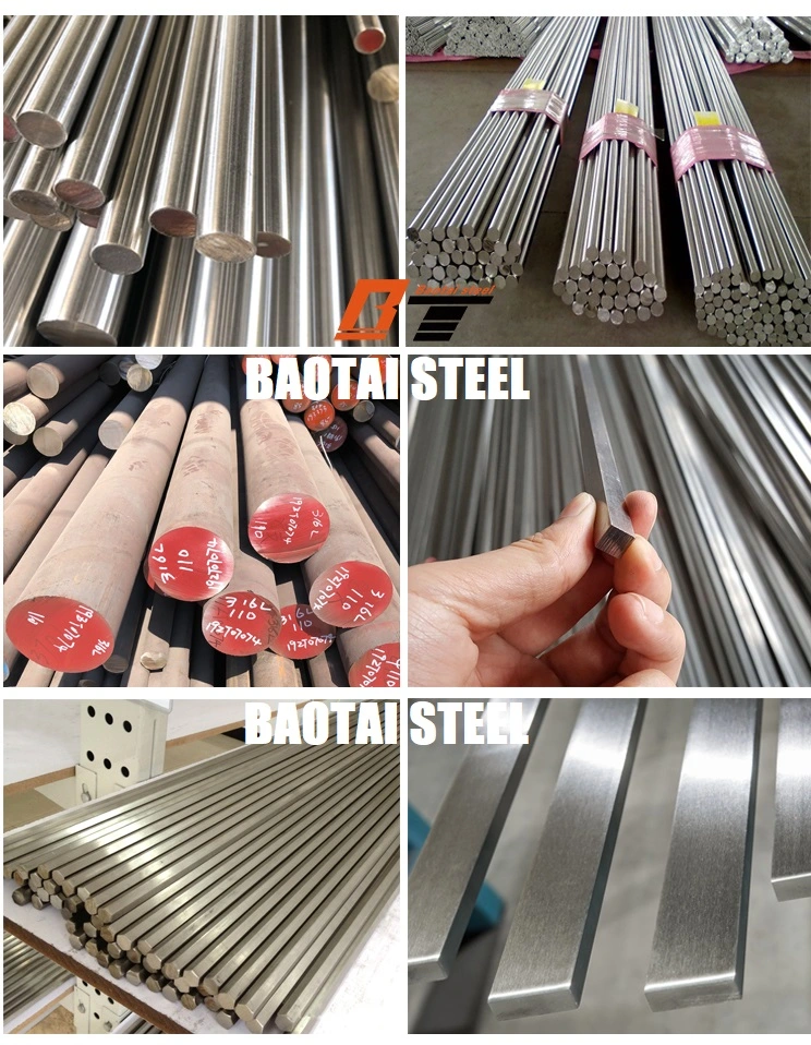 201 304 310 316 321 Stainless Steel Round Bar Metal Rod