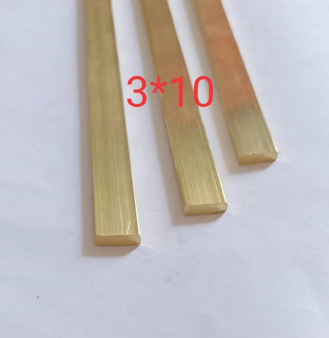 Factory Brass Bar C3604 C27200 H62 Brass Flat Bar Price Each Kg