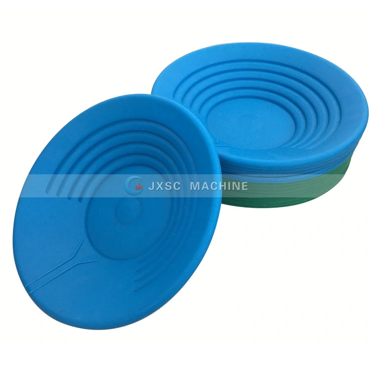 Round Plastic Gold Panning Equipment Plastic Gold Wash Pan