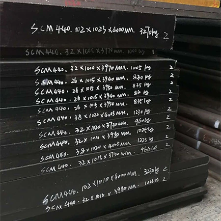 SAE4140 42CrMo 1.7225 SCM440 EN19 Annealing Alloy Steel Round Plate flat