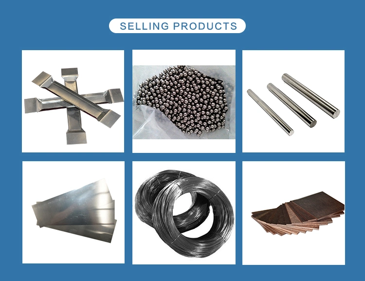 Factory Price W1 Ground Surface in Stock for Electric Parts Tungsten Bar Rod