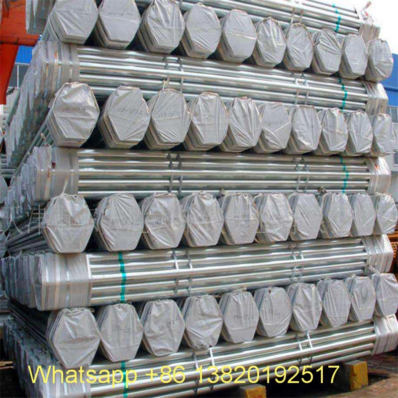 Greenhouse Hot Dipped Galvanized Tube Pipes with Round / Square / Oval Shape