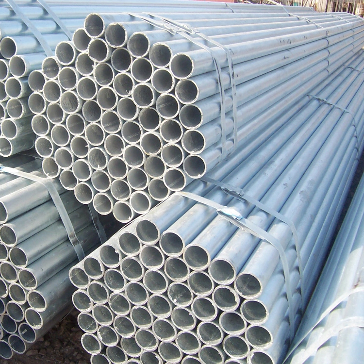 Mild Steel ASTM A36 Ss400 Pre-Galvanized Steel Pipe Hot Dipped Gi Round Steel Tube