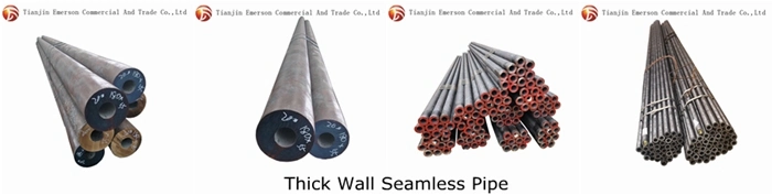 St52-3 Hollow Bar and Steel Tube Seamless Steel Pipe with Thick Wall