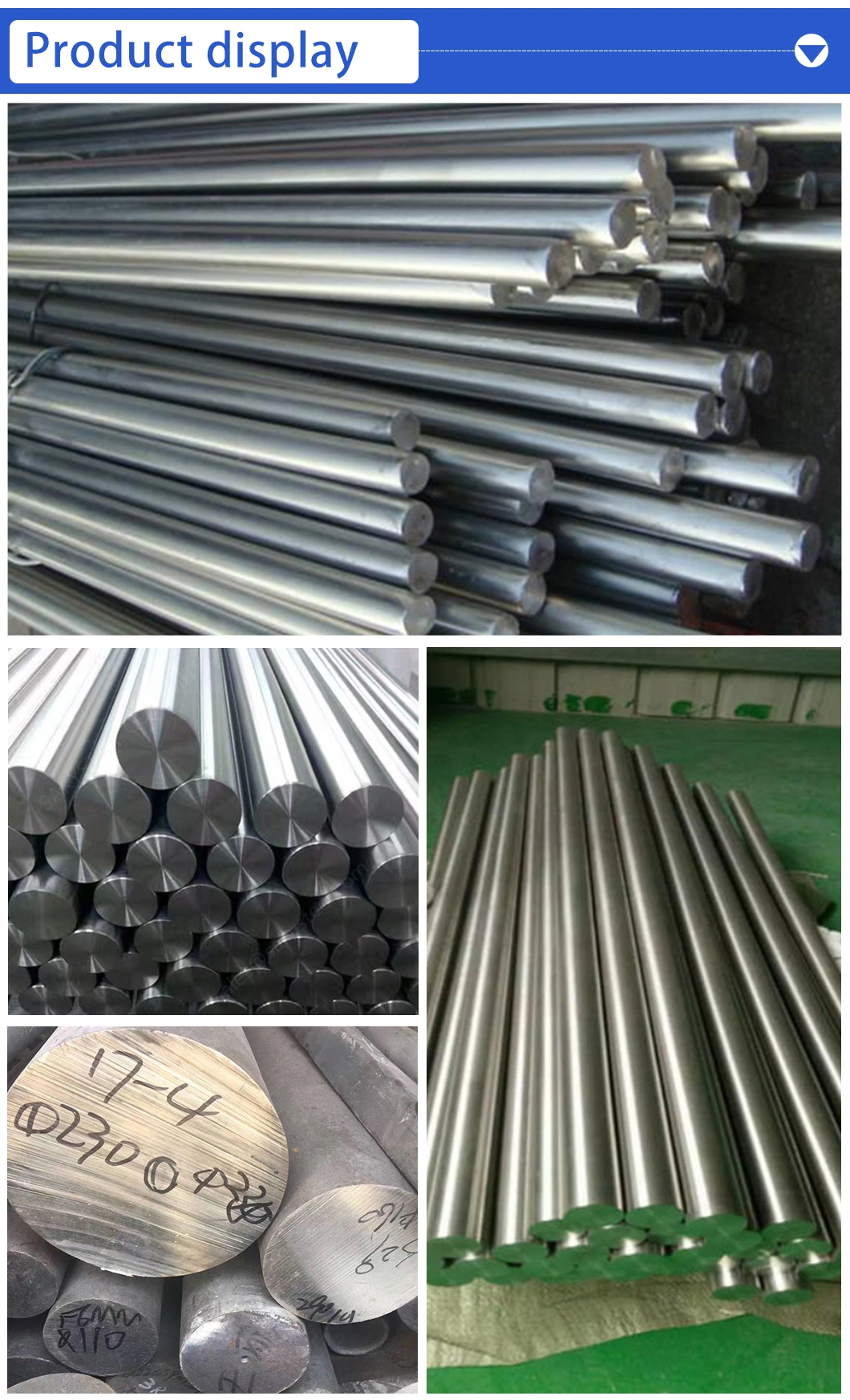 Factory Price 316h 316L 309S 310S 304L 2205 Black Polished Bright Black Round Square Stainless Steel Bar Stainless Steel Round Bar