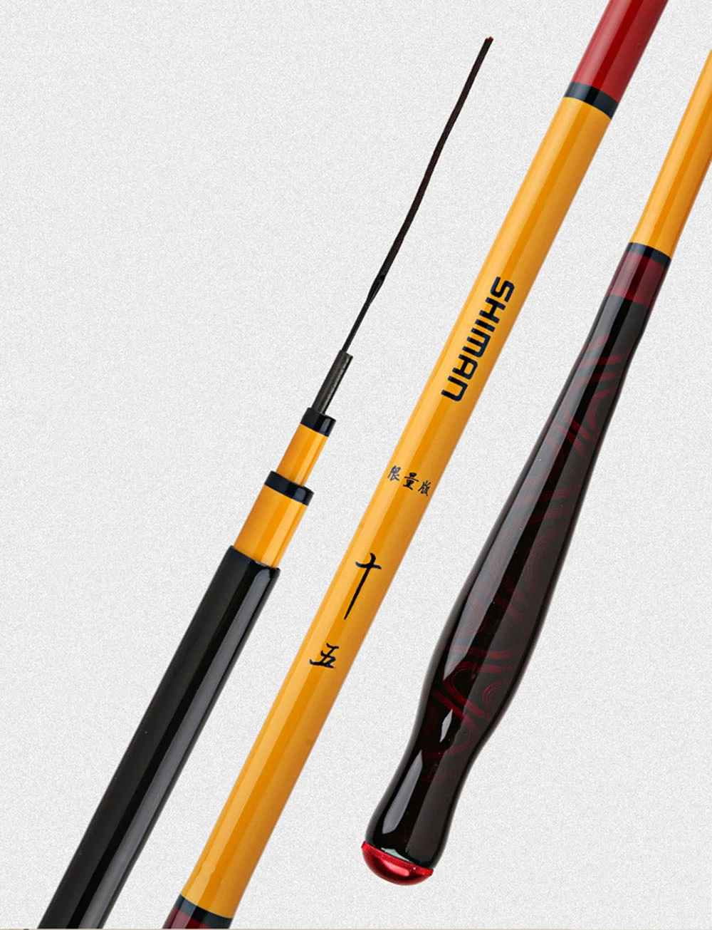 Light Hard 28 Tone High Carbon Bamboo Design Taiwan Fishing Hand Rod for Crucian Carp Rivers