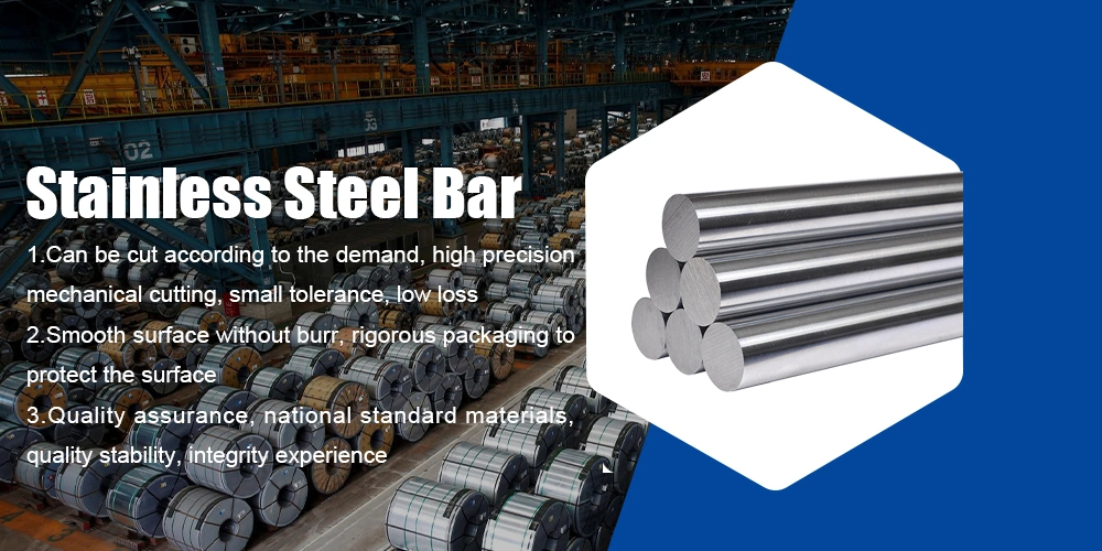 Factory Price AISI 340 303 Stainless Steel Round Rod Bar for Building