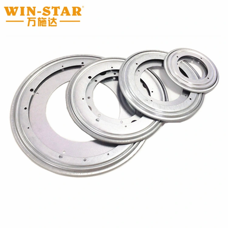 Winstar Furniture Hardware Metal 9 Inch Round Swivel Plate for Chair Cabinet