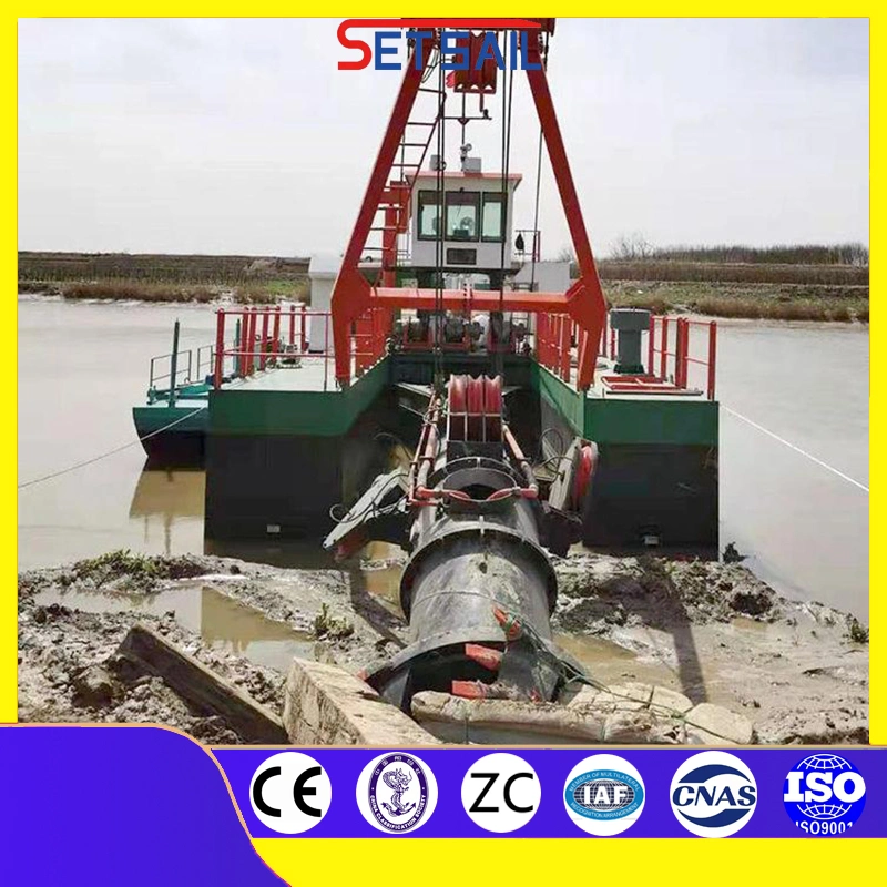 Marine Steel Plate 12 Inch Cutter Suction Mud Dredger