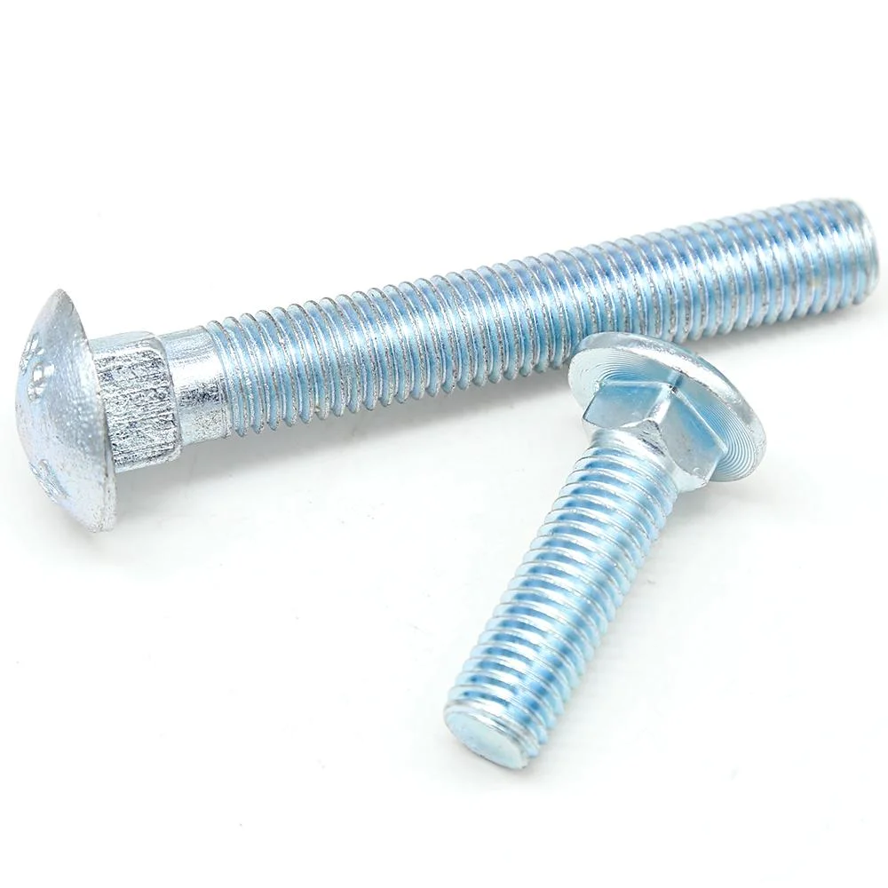 4.8 Galvanised M12 Grade 10.9 Cup Head Carriage Bolt with Nut