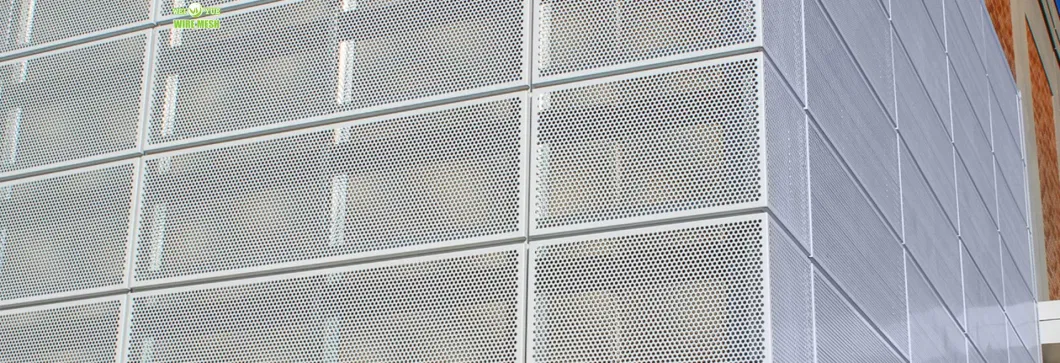 Round Diamond Punch Hole Perforated Metal Mesh/Customized Perforated Metal Mesh Sheet