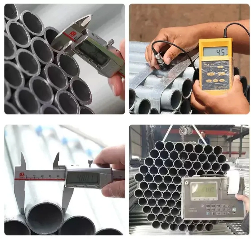 ASTM A865 JIS DIN1629/2448 Hot DIP Pipe Products Galvanized Carbon Steel Gi Tube Seamless Round Black Steel Pipe Structural Pipe Hollow Section Tube