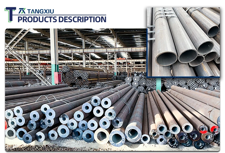 ASTM ERW Cold Hot Seamless Hollow Round Pipe Carbon Steel Pipe