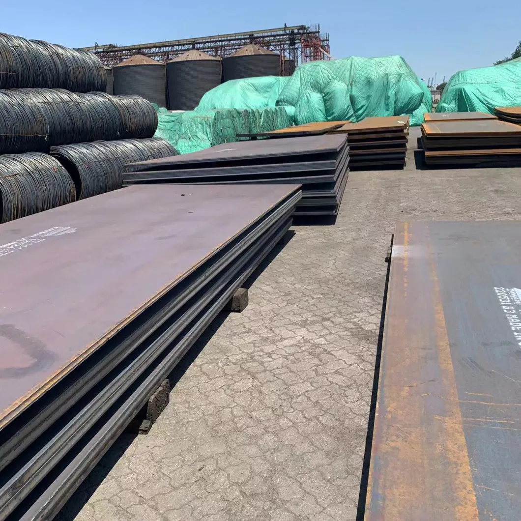 10mm Hot Rolled Mild Structural Checkered Steel Plate Ah40 Dh40 Fh32