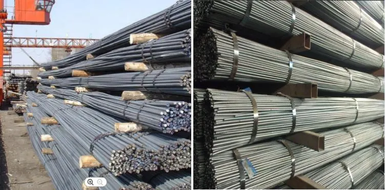 China Hot Rolled 6mm 8mm 12mm Steel Bar Rebar Iron Rod Price