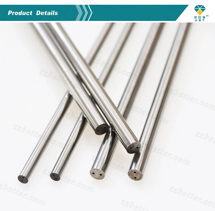 Metal Tool Parts Tungsten Carbide Blank Round Bars with Coolant Holes