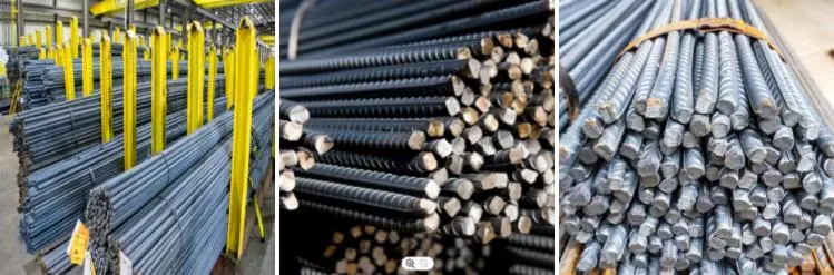 China Hot Rolled 6mm 8mm 12mm Steel Bar Rebar Iron Rod Price