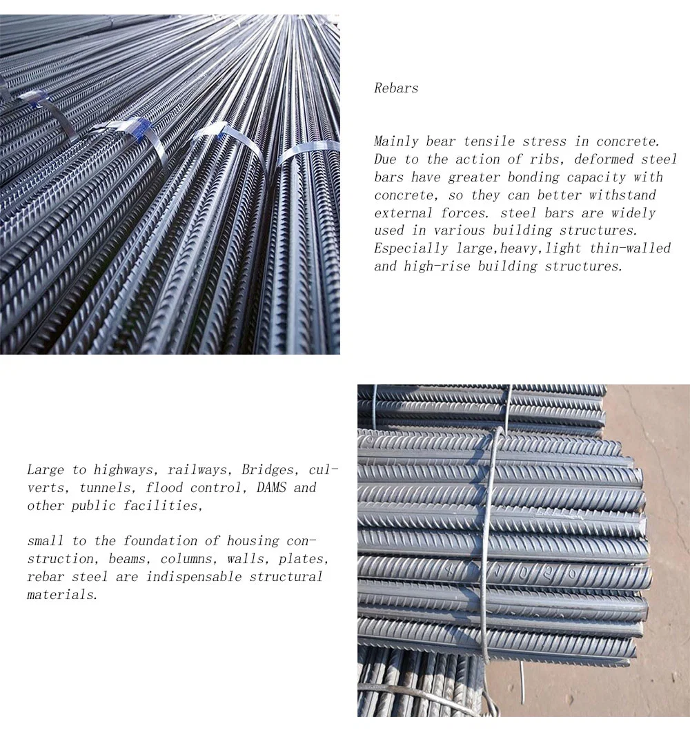 ASTM 1020 1025 1035 Deformed Steel Bars 10mm 12mm High Repurchase Rate Round Steel Bar Mild Steel Rebar