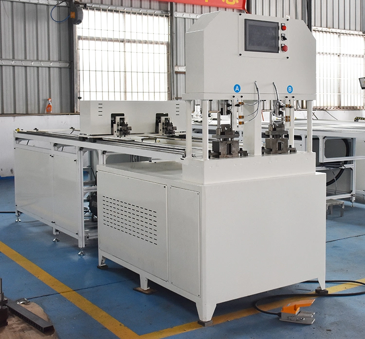 Feeding 3mcnc Double Lines Tube Pipe Hole Punching Machine