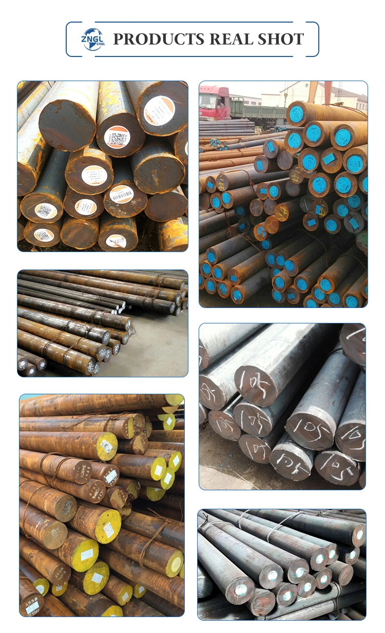 Round Bar Ss400 Steel 42CrMo4 Alloy Steel Carbon Steel Hot Rolled