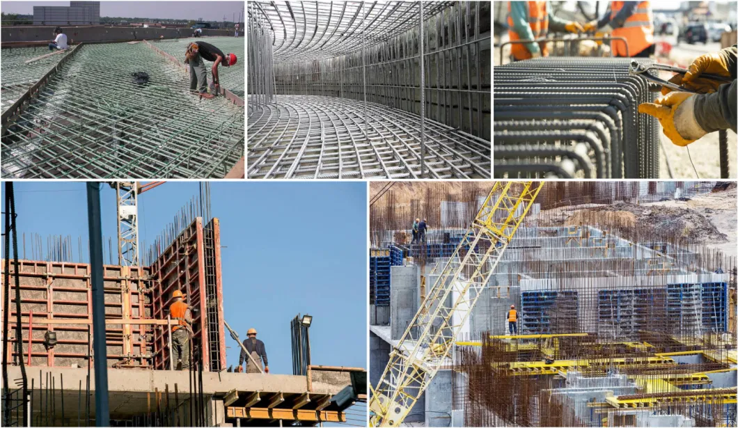 Construction Site Carbon Steel Rebar Seismic Concrete Rebar Deformed Round Cutting Steel Rebar